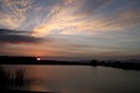 Sunset Over the Dam